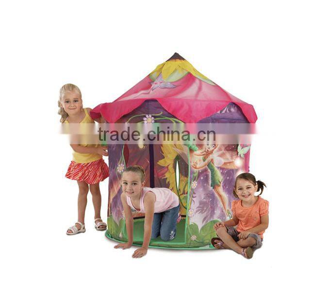 children/kids cartoon castle play tent