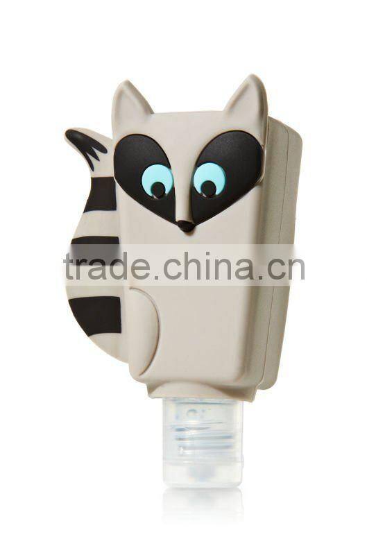 Raccoon Silicone Hand Sanitizer Holder