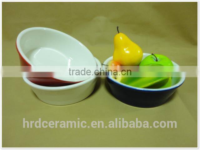 food safe and microwave safe round shape ceramic bowl