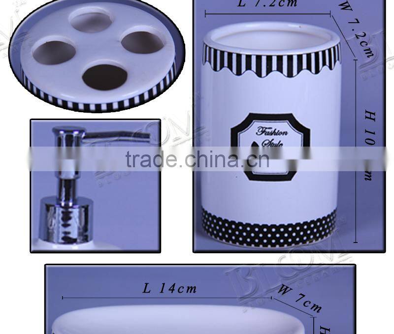 China supplier colorful bathroom accessories set