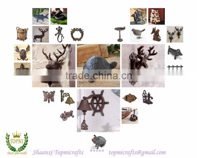 cast iron wall star hooks