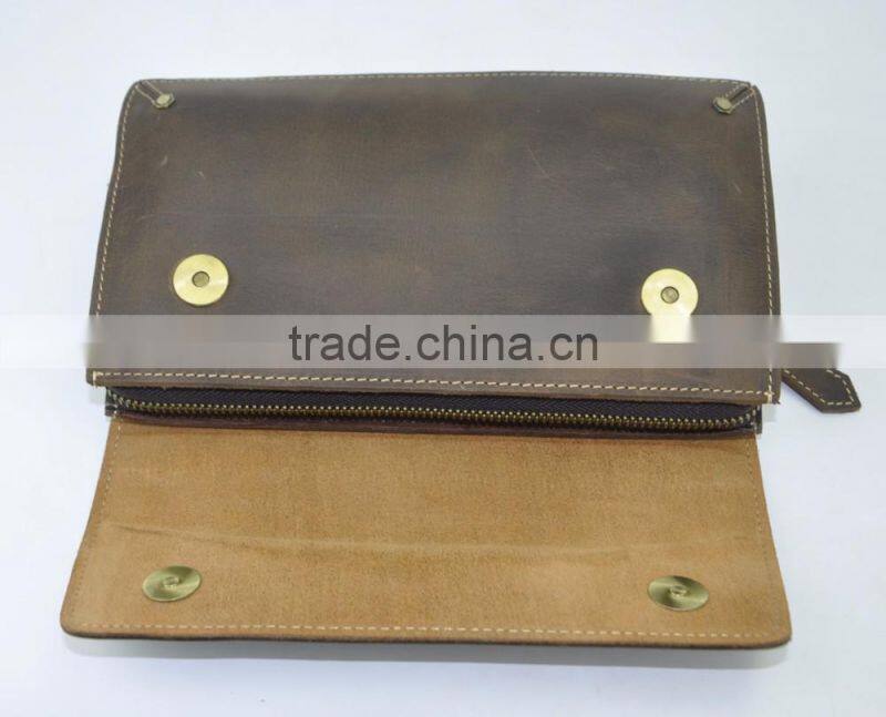 Men's cluth crazy horse genuine leather cluth