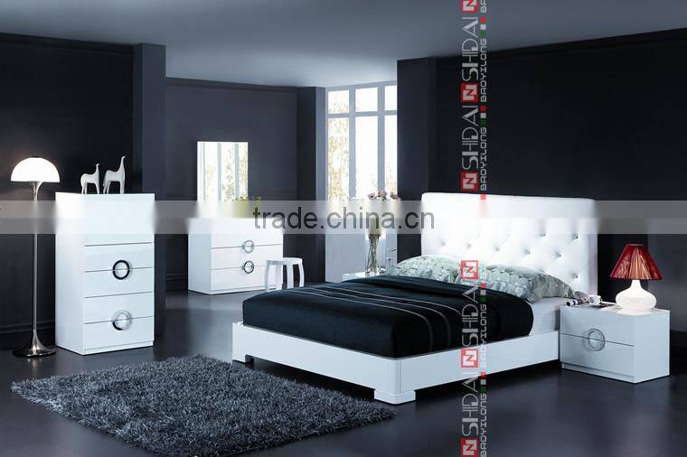 modern china bedroom furniture, used bedroom furniture for sale, bedroom set china furniture factory B512