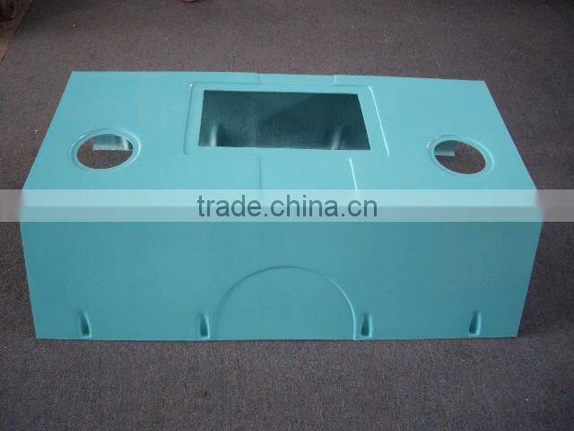 Shiny Gel coat finish Fiberglass panel for bus panel