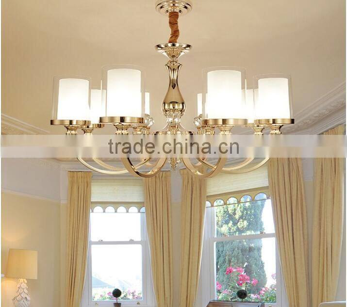M983 Momoda elegant European Crystal modern living room bedroom lighting chandelier pendant lamp