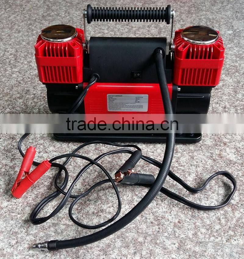 Heavy Duty 12v Car Tire Inflation Tools Air Pump Professional Truck Tyre Air Compressor Inflator