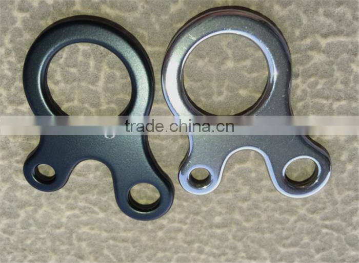 Outdoor Emergency Survival Stainless Steel 3 Hole Rope Knotting Buckle
