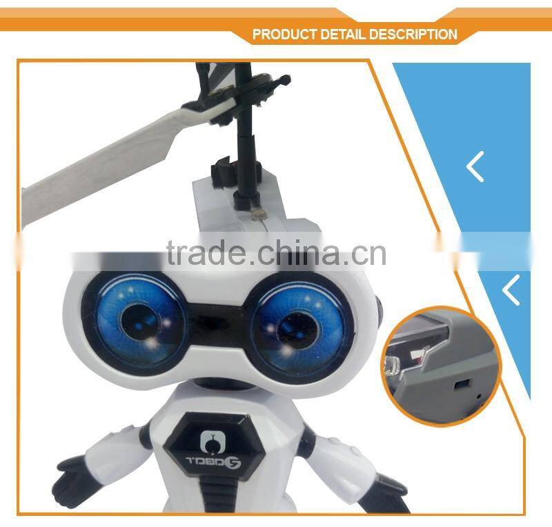 Cheaper remote control Induced large eye robot wholesale toy robot intelligent robot
