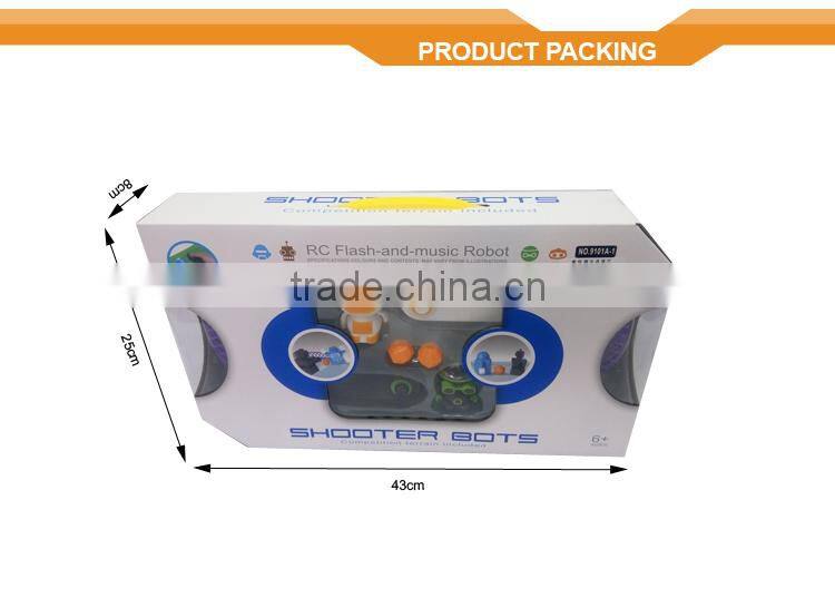 mini robot with football scenes perfect competition product remote control fighting robot toy educational robot kit