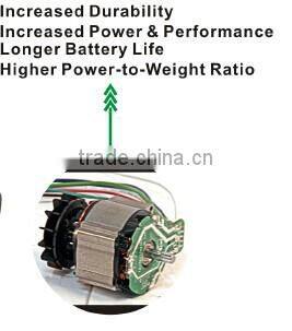 14.4v/18v 4.0Ah Li-ion Brushless Cordless Impact Wrench