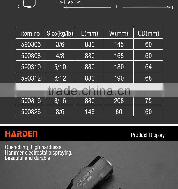 Professional 45 Carbon Steel Sledge Hammer Head