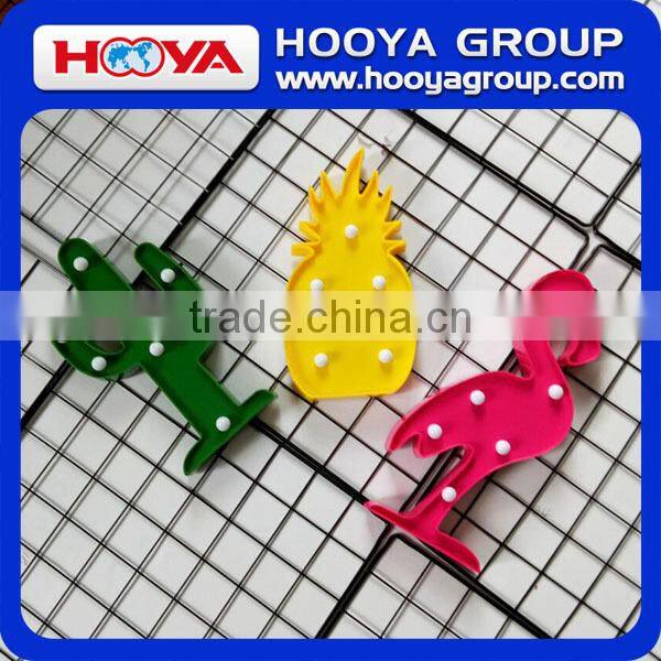 cheap but high quality yellow pineapple LED marquee light