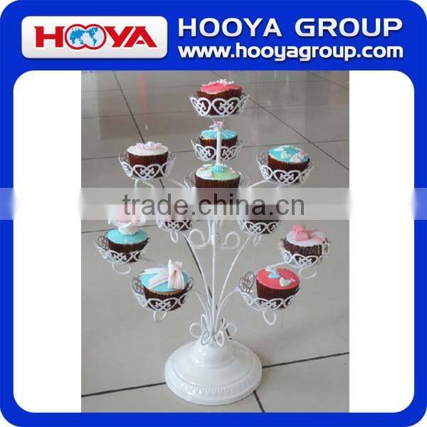 340*340*430mm, 11 cup iron wire wedding cupcake stands