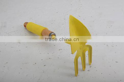 yellow/red 4pcs garden tool set PRS-G2203