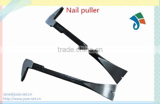 Nail puller steel Crowbar set