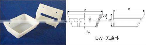 Plastic Elevator Bucket Used in food processing industry