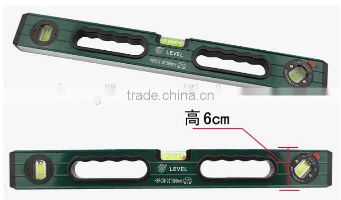 Bubble design 20 inches magnetism spirit level
