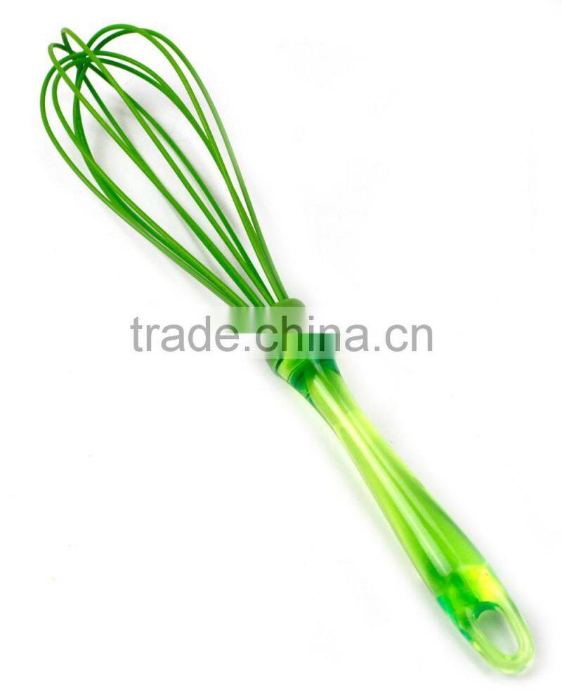 E02-P3 High Quality Plastic Mini Whisk Egg Beater Whisk