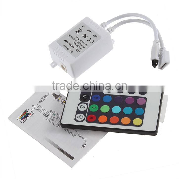 RGB 16 Colors Set Top Box Remote Control Box Universal Remote Control DC 12V for LED Light Strip