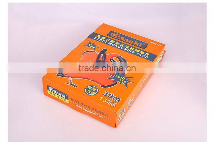 AK-2727 30m /50mHot Selling New Type Metric Nylon Measuring Tape