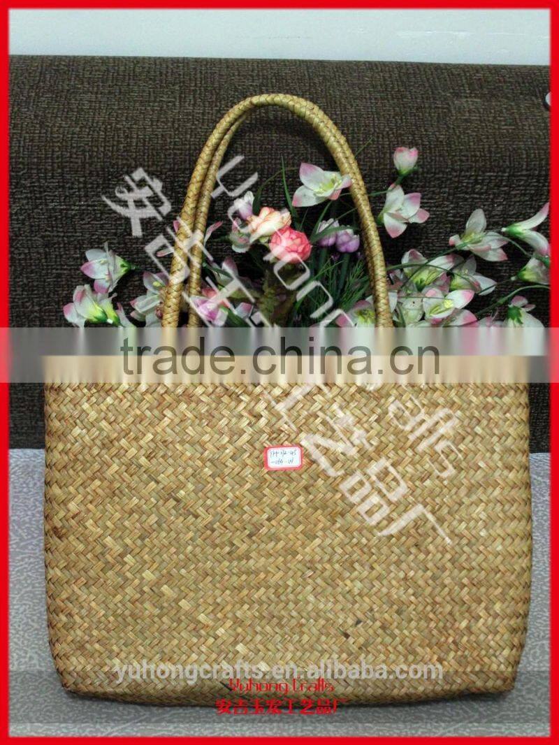 2014 the latest bamboo hand bag for shipping
