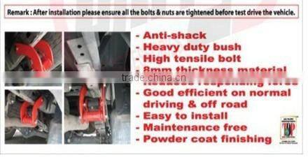 wholesale China comfort shackle lift for DMAX with original size