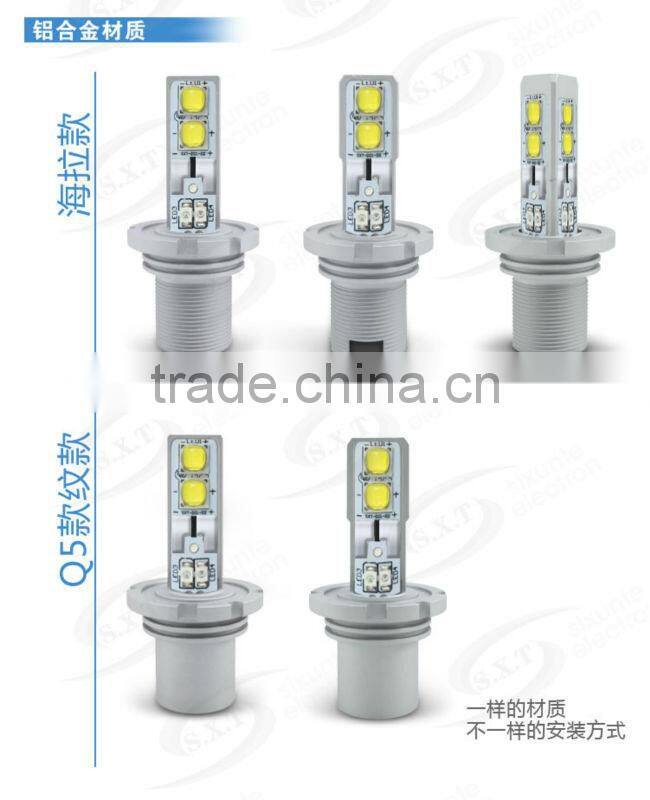 HIGH POWER LED HEAD LAMP,2400LM HIGH POWER LED HEADLIGHTS,autolamps,automobile lamps,better effects than HID,car accessories