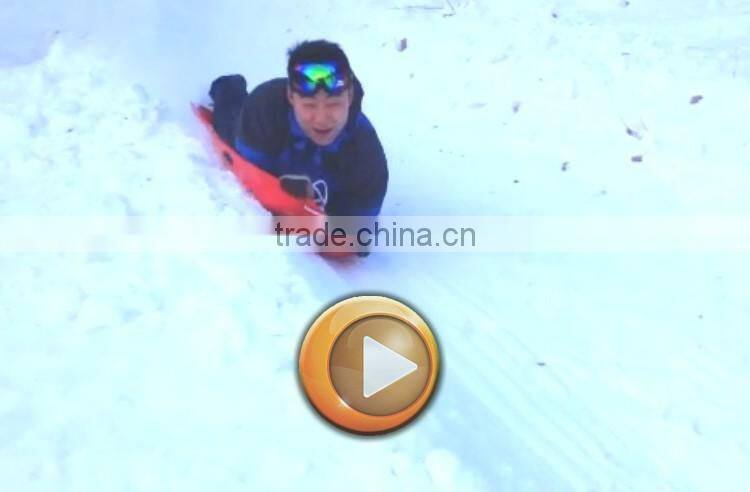 48 inch 1.2m Resin snow sled and toboggan Two-Rider Toboggan Family fun Toboggan Sno Cruiser sno-twin toboggan
