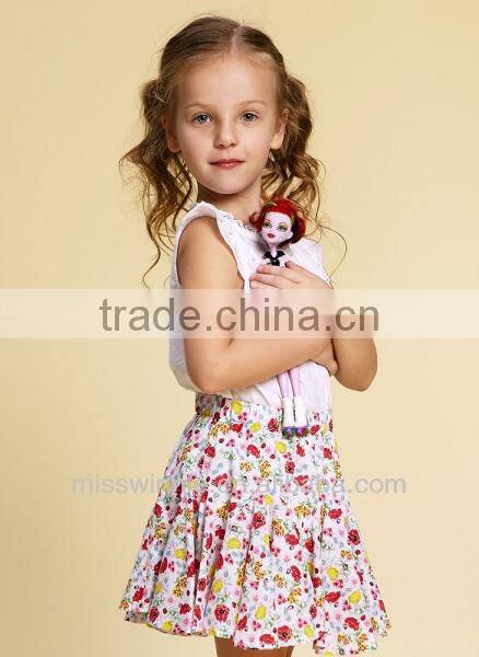 Girls white ruffle blouse designs