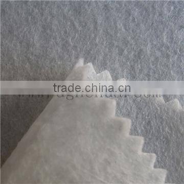 White 0.8mm pk non woven fabric