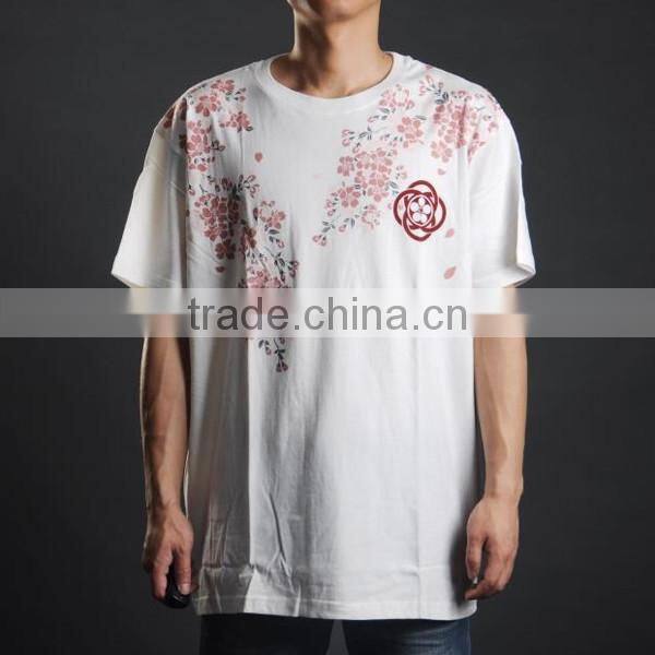 japanese custom design men's t shirt