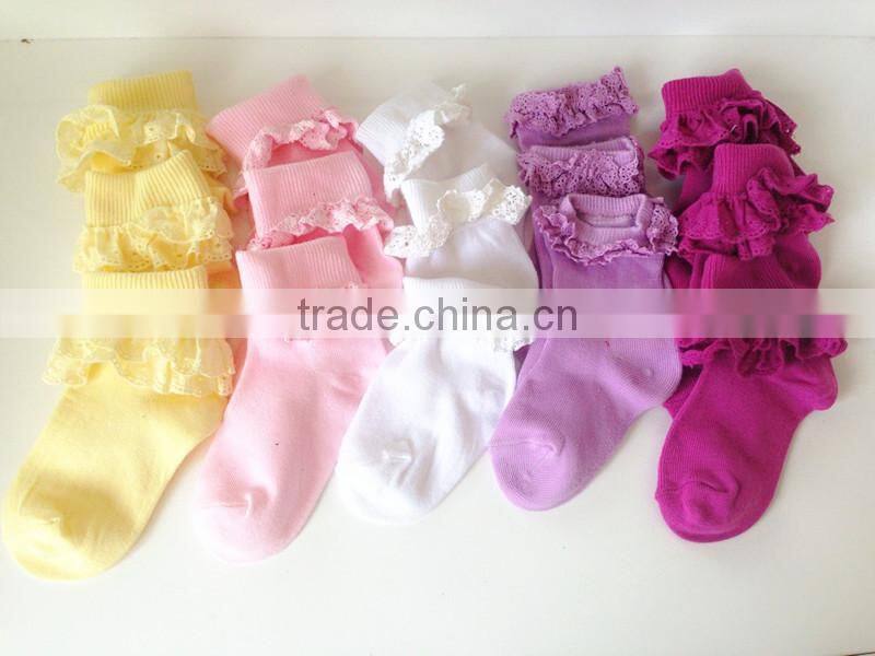 colorful design of baby sock for wholesale