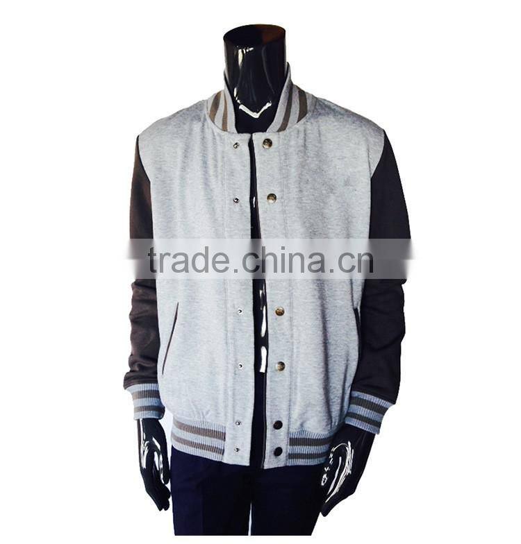 2016 Brand Men Clothing Baseball Jacket Sweatshirt College Sportswear Casual Jackets Slim Fit Fleece Jacket