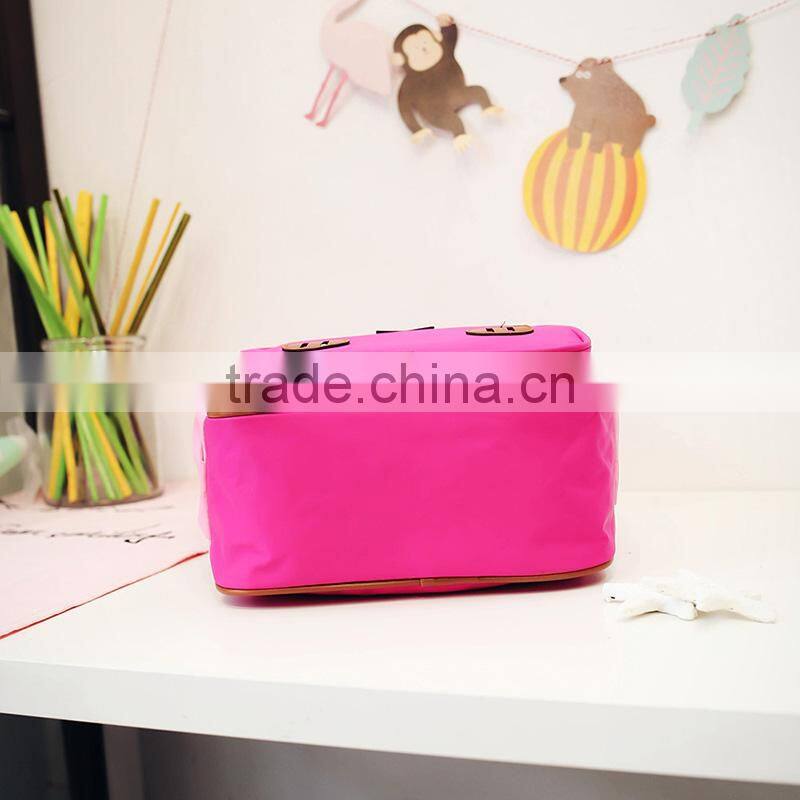 school backpack kids baby zippers stars prints bags for children PU