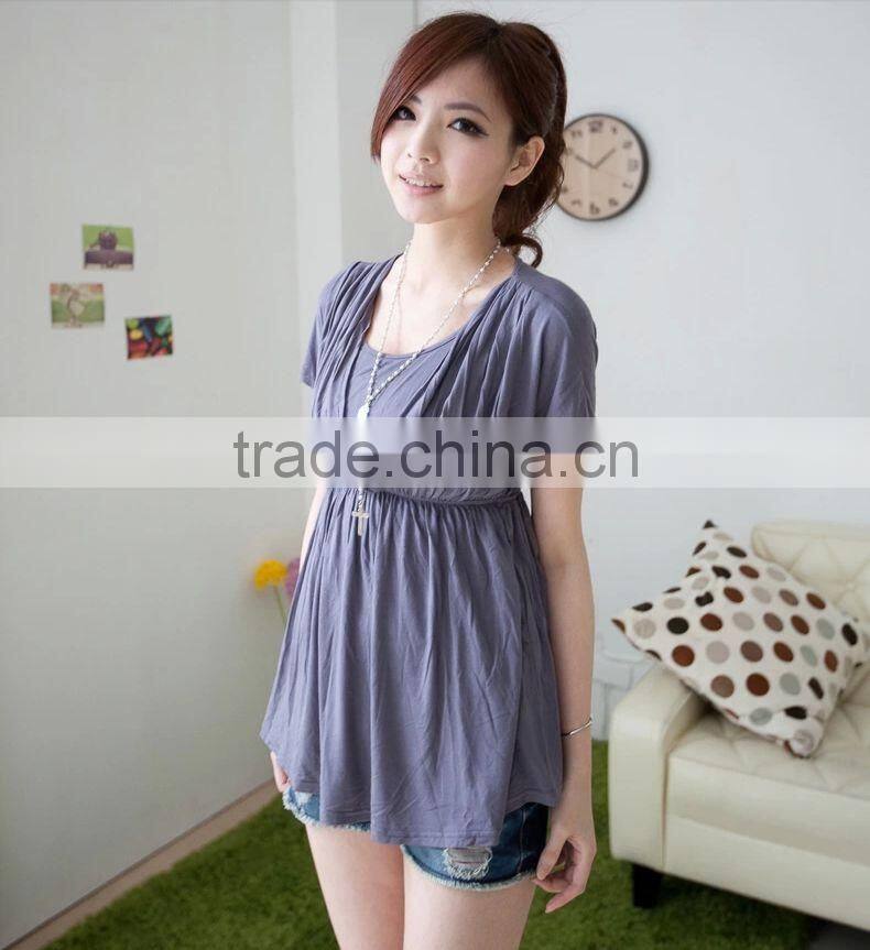 OEM Clothes for Pregnant Women Maternity Breastfeeding Nursing Tops