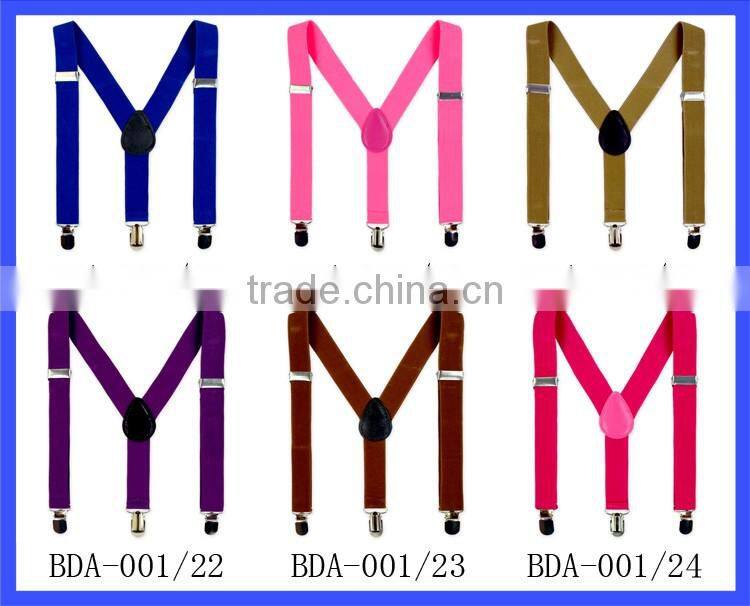 Solid Color Baby Belt Suit Many Clothes Accessories Kids Pants With Suspender Belts