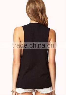 THE Sublimation printing polyester lady's vest