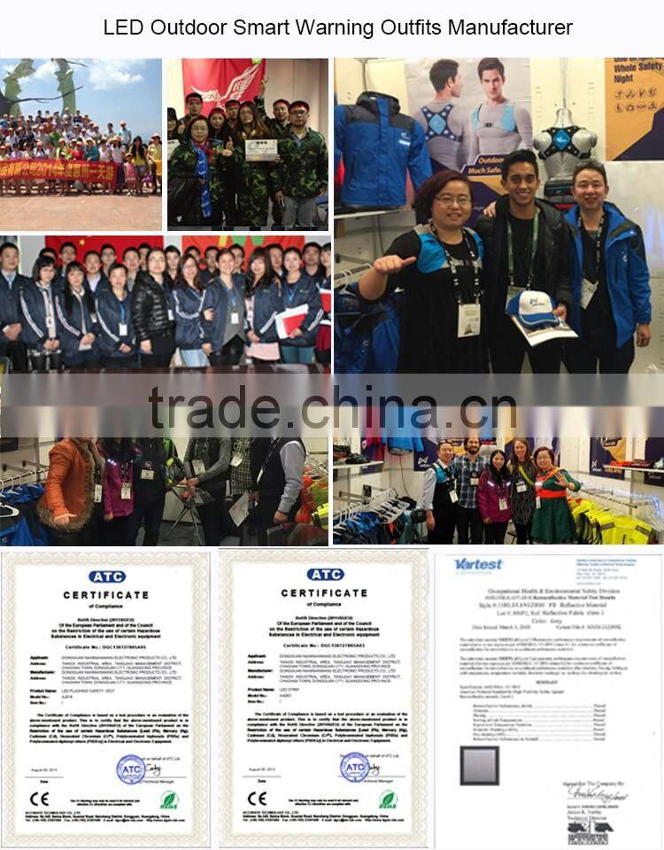 LED reflective high visibility cheap china wholesale clothing