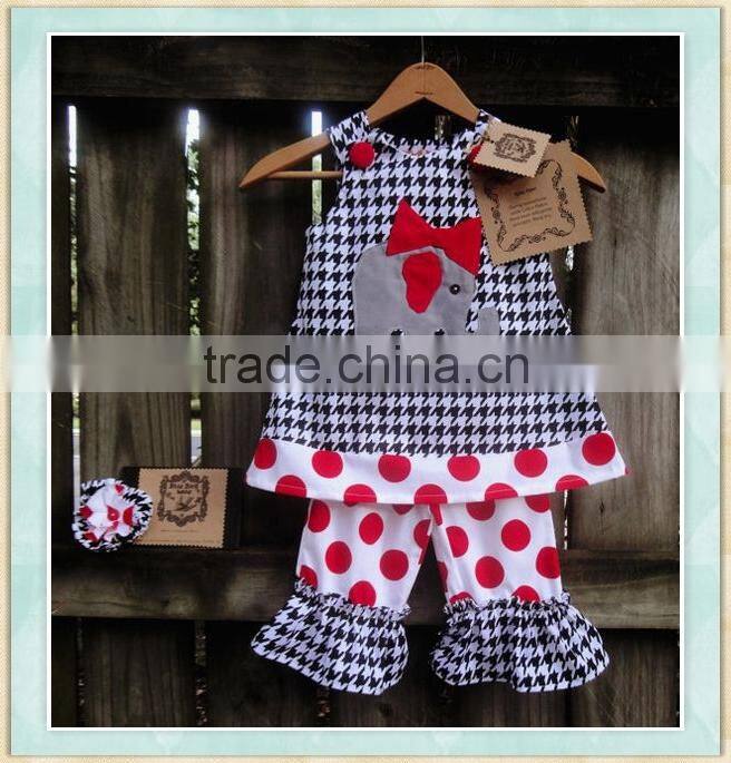 Wholesale baby clothes india clothing set classic Plaid ensembles packing in box