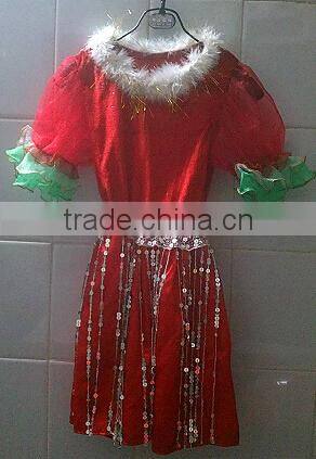 Factory Seals Christmas Performance Dress For Children