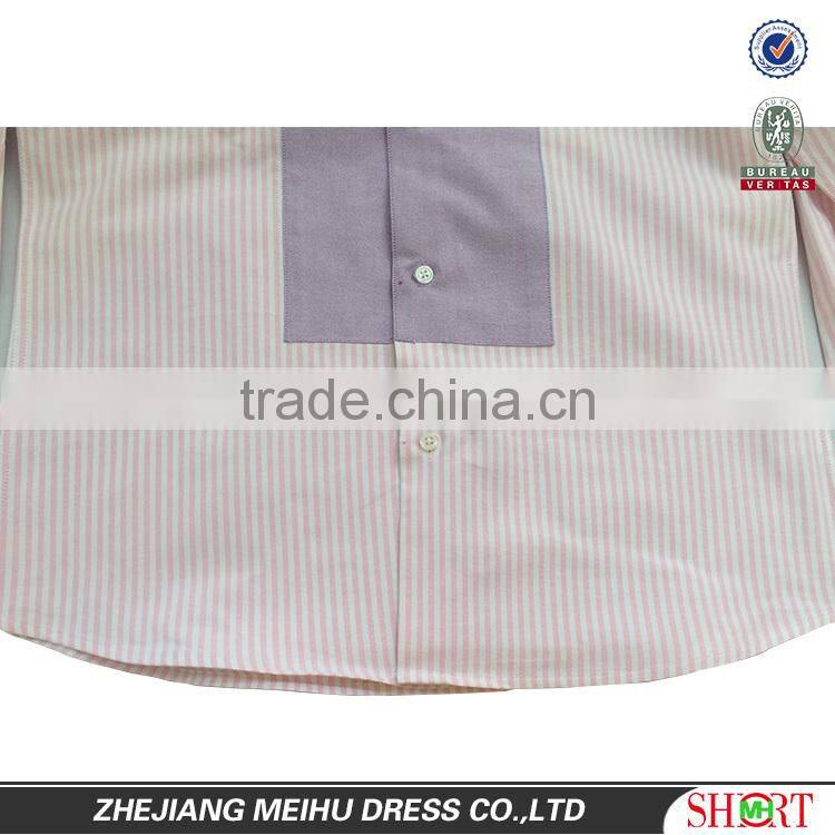 2016 New Design Custom Embroidered casual shirt for kid , boy shirt