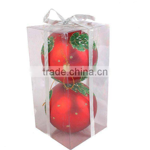 Plastic christmas ball