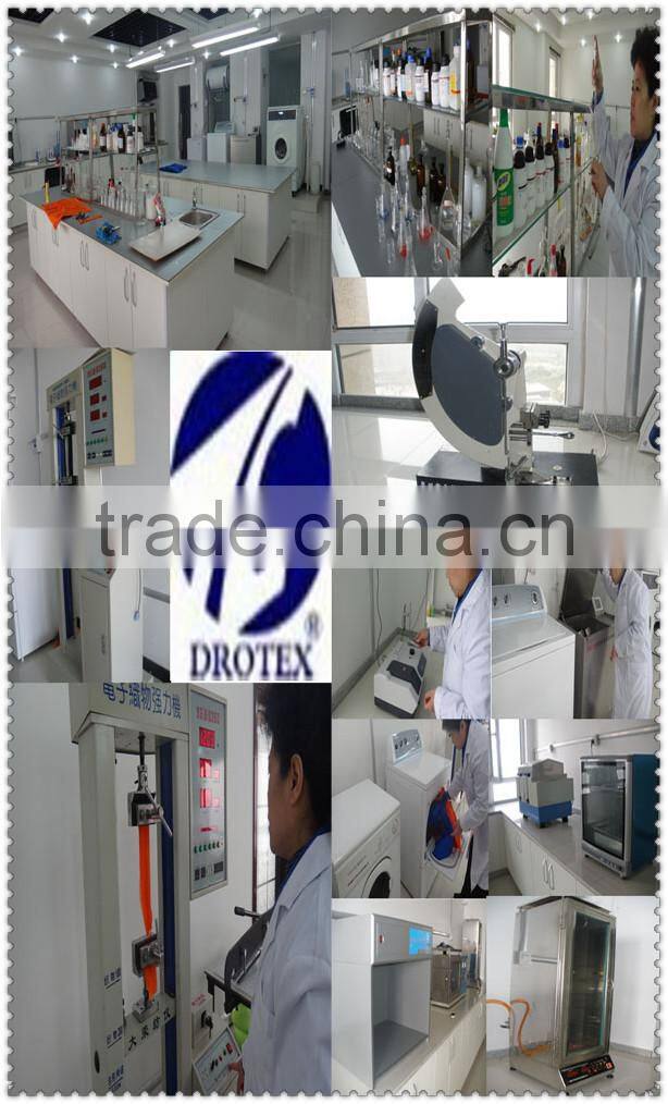 EN ISO 11611 EN ISO 11612 plain woven high visibility flame retardant fabric