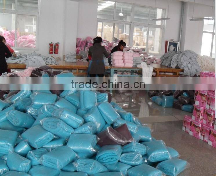 polar fleece double sided blanket