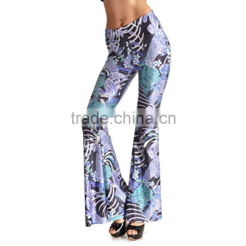 scale Plus size bell bottom pants/ morning xg new design flares/ wide legging flare trousers