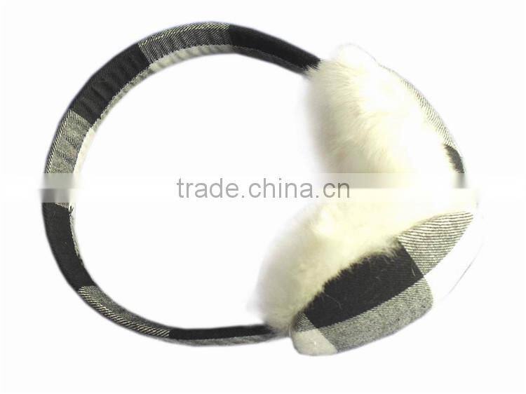 2015 China suppliers black and white earmuffs
