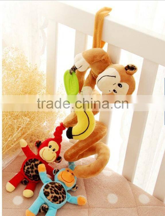 Multifunctional car/bed/crib hanging bell rattles educational baby girls toys M5041504