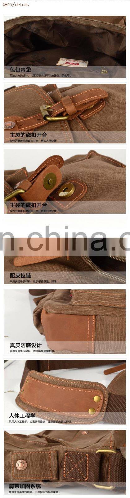 JL Bag17008 2017 Canvas Bag Man bag Single Shoulder Bag
