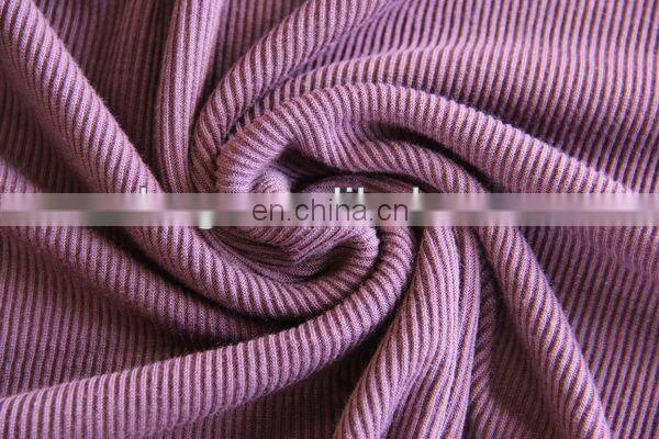 T/R 2X2 Rib Spandex Fabric