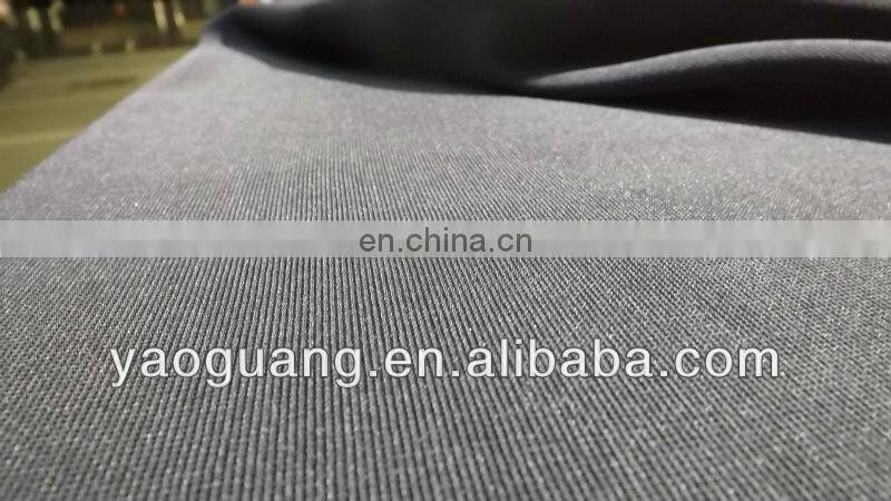 knit stripe Polyester spandex fabric